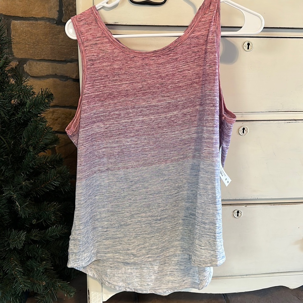 ANA ombré tank top